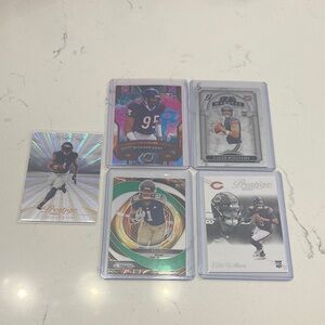 Panini and Topps Prestige Trading Cards - Multicolor Collection. 5 Chicago Bears